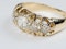 Antique diamond five stone ring skull 5303 DBGEMS - image 4