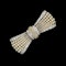MM7100b Edwardian diamond pearl bow brooch by Bailey Banks & Biddle - image 1