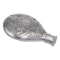 Sterling Silver - Mandala / Floral Engraved Hip Flask - D&M 1869 - image 3