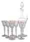 ST LOUIS Crystal - EXCELLENCE - Claret Jug Decanter and 6 Claret Wine Glasses - image 1