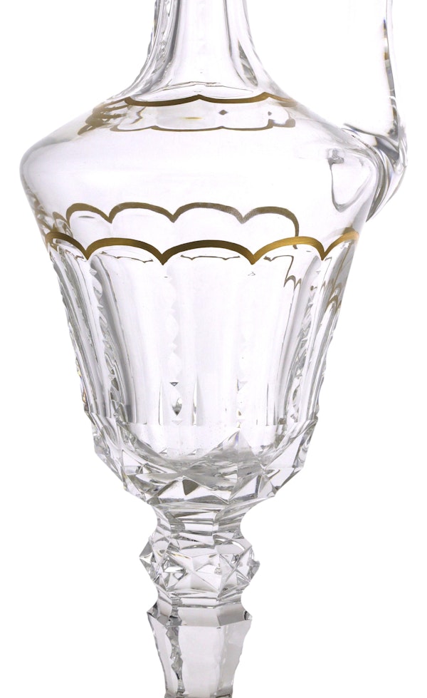 ST LOUIS Crystal - EXCELLENCE - Claret Jug Decanter and 6 Claret Wine Glasses - image 5