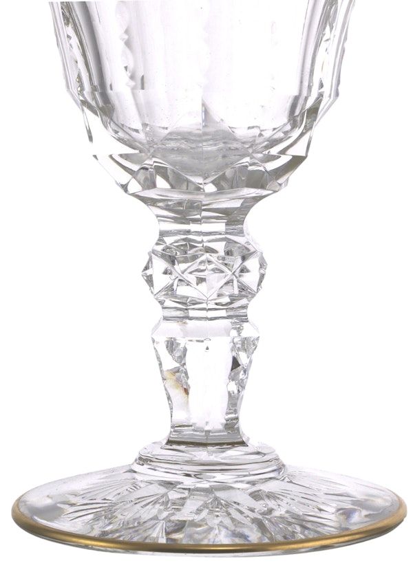 ST LOUIS Crystal - EXCELLENCE - Claret Jug Decanter and 6 Claret Wine Glasses - image 6