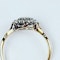 Pretty Edward's diamond cluster engagement ring sku 5300 DBGEMS - image 3