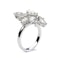 Platinum Fancy Diamond Cluster Ring, 3.71ct - image 2