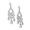 Diamond Chandelier Earrings, 5.32ct - image 2