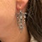 Antique Diamond and Silver Upon Gold Drop Earrings, Circa 1850 - image 5