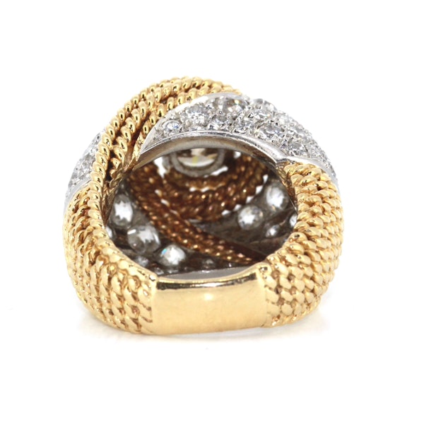 Fancy Cognac Diamond Ring. S. Greenstein - image 3