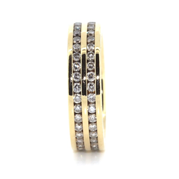 Double Row Full Eternity Ring. S. Greenstein - image 2