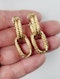 Weingrill day wear 18ct gold earrings sku 5399  DBGEMS - image 2
