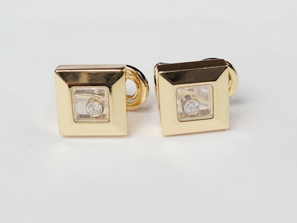 Choppard happy diamond earrings sku 5386 DBGEMS - image 2