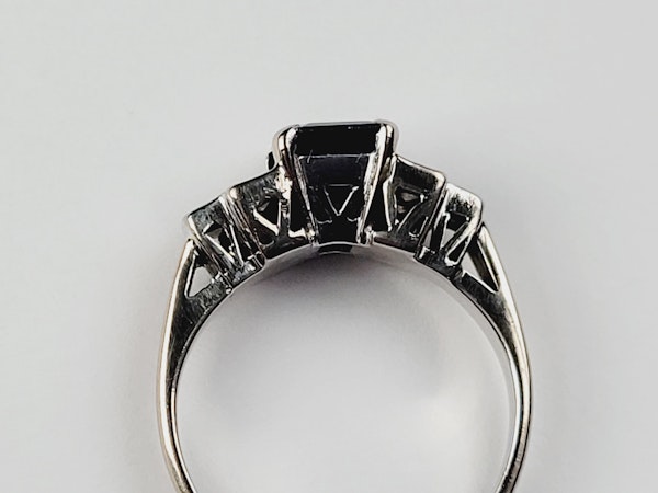 Sapphire and diamond engagement ring sku 5380  DBGEMS - image 3