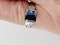 Sapphire and diamond engagement ring sku 5380  DBGEMS - image 2