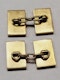 Vintage French 18ct gold cufflinks sku 5359  DBGEMS - image 5