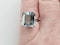 Aquamarine single stone ring SKU: 5368  DBGEMS - image 2