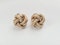9ct gold knot earrings SKU: 5366 DBGEMS - image 1