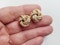 9ct gold knot earrings SKU: 5366 DBGEMS - image 2