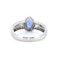 Pear Shaped Sapphire And Diamond Ring. S. Greenstein - image 3