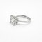 Princess cut diamond solitaire ring, 3.13 carats - image 3