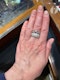 Diamond Ring Bombe in 18ct White Gold date circa 1960, SHAPIRO & Co since1979 - image 7