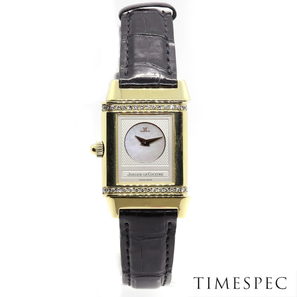 Jaeger-LeCoultre Reverso Duetto 18ct Yellow Gold Ladies ref 266.1.44 - image 2