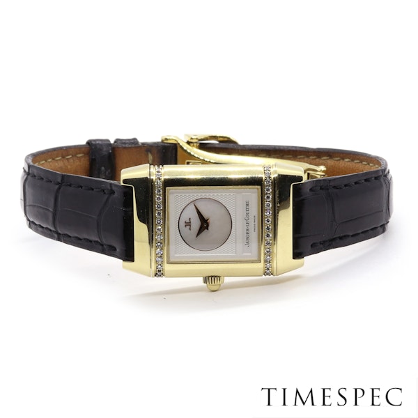 Jaeger-LeCoultre Reverso Duetto 18ct Yellow Gold Ladies ref 266.1.44 - image 5