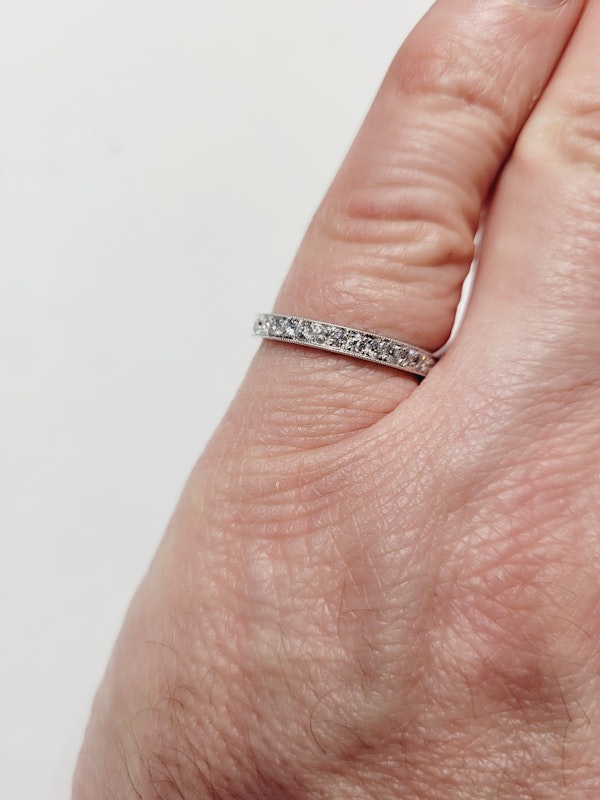 Full hoop diamond eternity ring SKU: 5456 DBGEMS - image 2