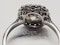 Antique cushion cut diamond halo engagement ring SKU: 5460 DBGEMS - image 3