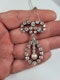 Antique natural pearl and diamond necklace SKU: 5441 DBGEMS - image 4