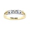 Sapphire And Diamond Half Eternity Ring. S.Greenstein - image 3