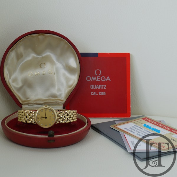 Omega De Ville Prestige Ladies 18ct Gold 7160.15.00 - image 5