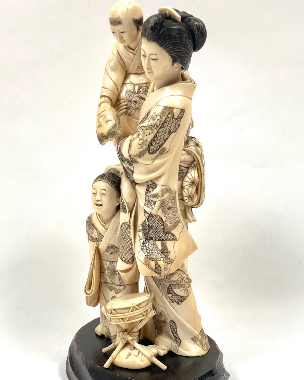 19th century Japanese Okimono - image 2