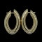 Pomellato 18ct yellow gold oval earrings - image 1