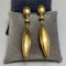 Dropp Earrings in 9ct Gold date circa 1970, Lilly's Attic since 2001 - image 2