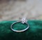 A 1.03ct Diamond Solitaire Engagement Ring set in Platinum, English, Circa 1950 - image 4