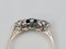 Emerald and diamond engagement ring SKU: 5574 DBGEMS - image 4