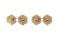 Hexagonal Cufflinks with Sapphire in 14 Karat Gold - image 3