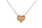 Tiffany Diamond Heart Pendant on Chain in 18 Karat Gold. - image 3
