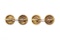 Victorian Cufflinks 18kt Gold & Enamel with Sapphire - image 5