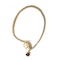 Antique Garnet Diamond And Gold Snake Necklace, Circa 1860 - image 4