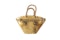 Diamond & Sapphire Gold Brooch of Basket Weave Design - image 4