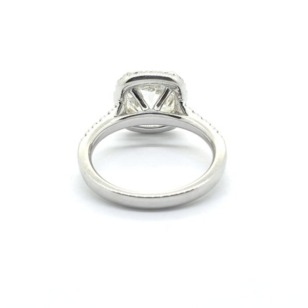 Cushion cut diamond ring, 2.87 carats @Finishing Touch - image 3