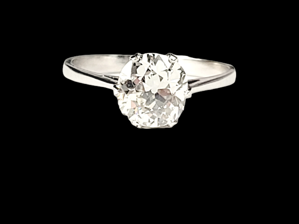 1.65ct old cut diamond engagement ring SKU: 5620 DBGEMS - image 2