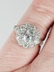 Antique diamond cluster engagement ring SKU: 5628 DBGEMS - image 4