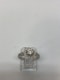 Halo diamond 18ct white gold - image 2