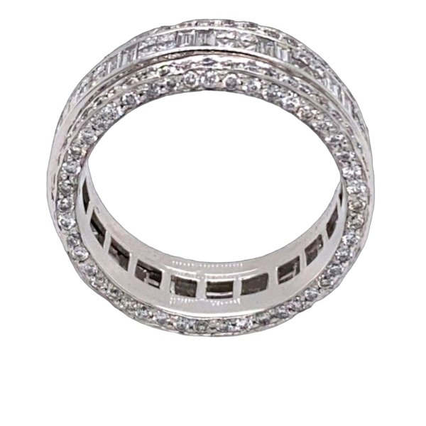 Diamond Eternity Spinning Ring. - image 3