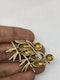 Vintage turquoise 18ct yellow gold bird brooch - image 3