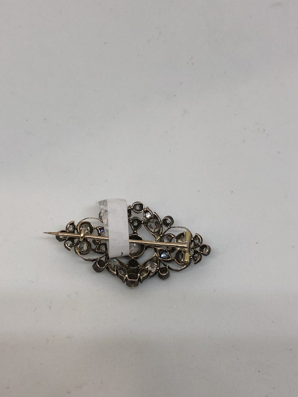 Victorian diamond brooch - image 2