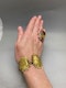 Yves Saint Laurent Bracelet in Gold Tone Metal date circa 1980, Lilly's Attic since 2001 - image 7