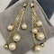 Christian Dior Earrings imitation Pearls in Gold Tone Metal date circa 2013, Lilly's Attic since 2001 - image 1