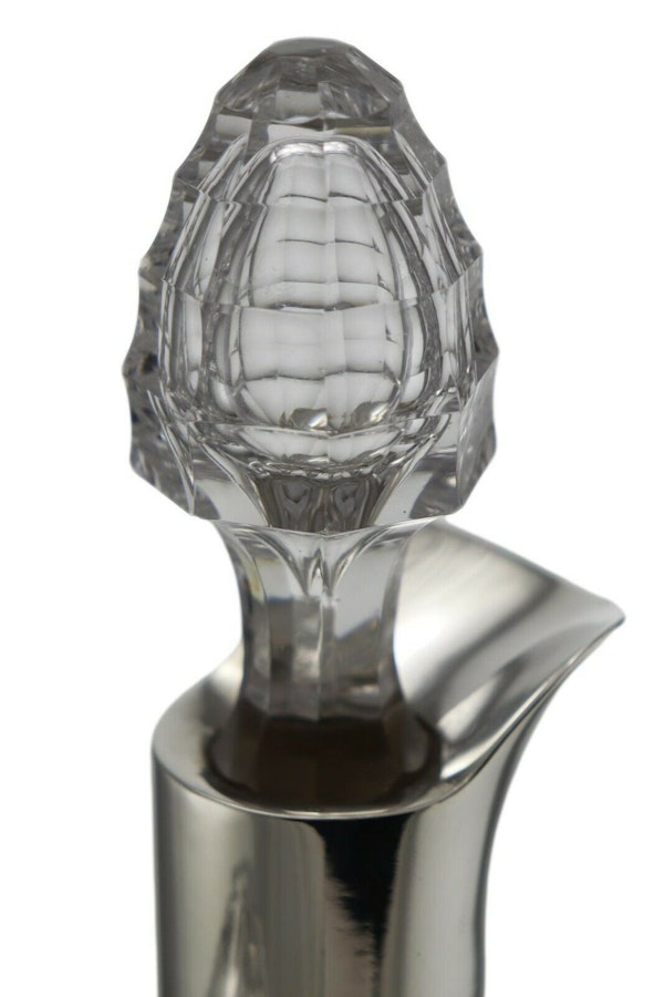 Silver & Crystal - JAMES POWELL Glass & ASPREY CLARET JUG - 1907 - image 3